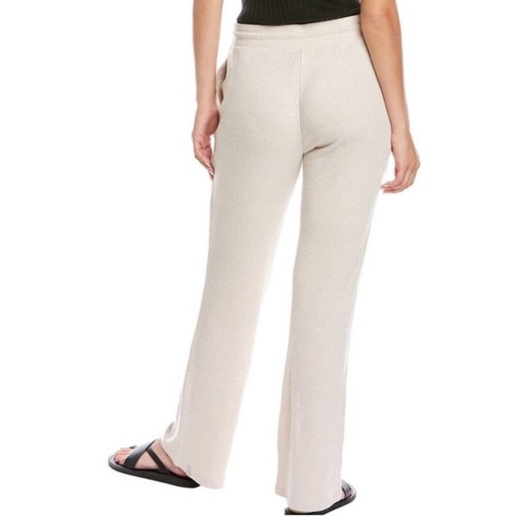 New Tommy Bahama Island Soft Sea Cove Rib Pant White Lounge Resort Sz L - Picture 2 of 13